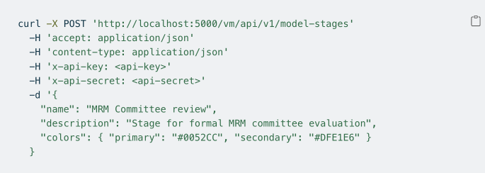 A screenshot of the public API endpoints.